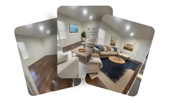 virtual staging example