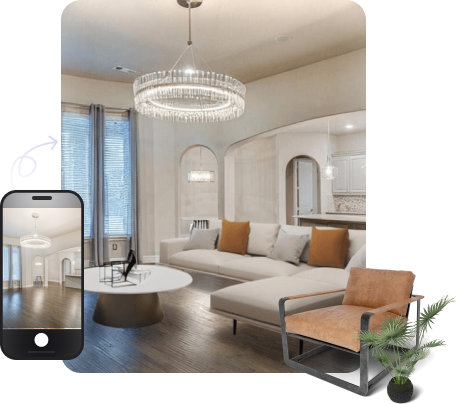One-Click Virtual Staging | Try for Free!